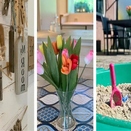 3 Bedrooms, 5 Beds, Beautiful Garden Сasa de vacaciones Sint Maartensvlotbrug