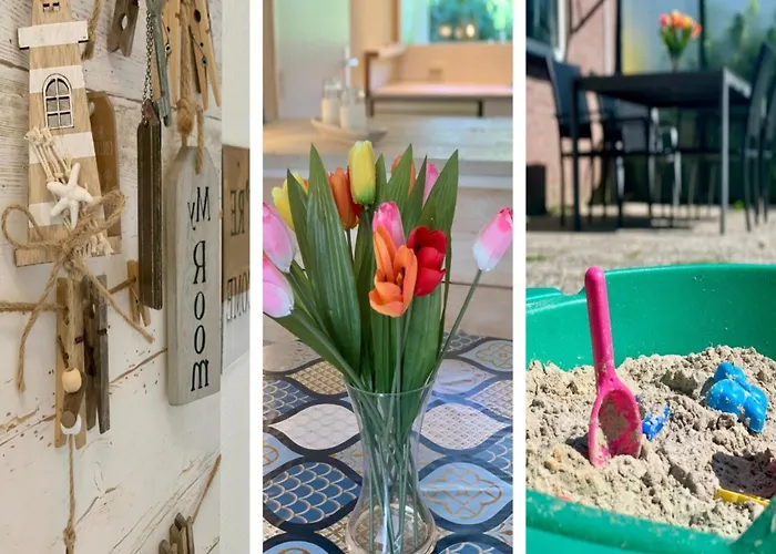 3 Bedrooms, 5 Beds, Beautiful Garden Дом отдыха Sint Maartensvlotbrug